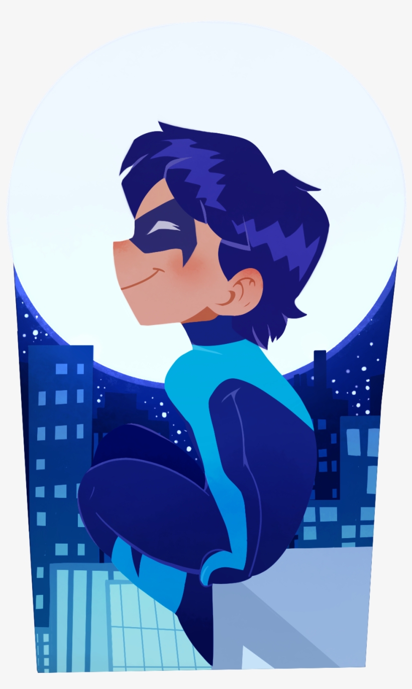 “i Can't Believe I've Never Posted Any Nightwing Art - Blüdhaven, transparent png #1789014