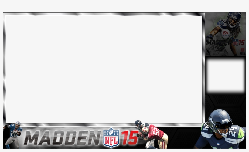 Madden 15 Twitch Overlay - Madden Nfl 15 Playstation 4 Ps4, transparent png #1789267
