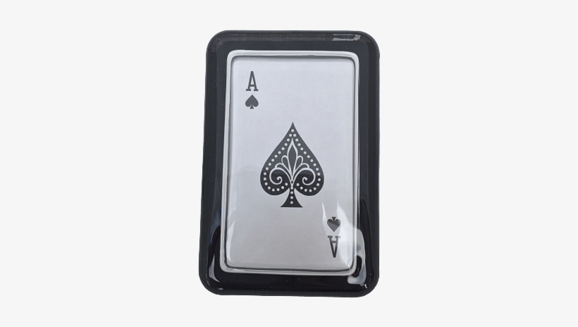 Ace Of Spades Paperweight - Ace, transparent png #1789332