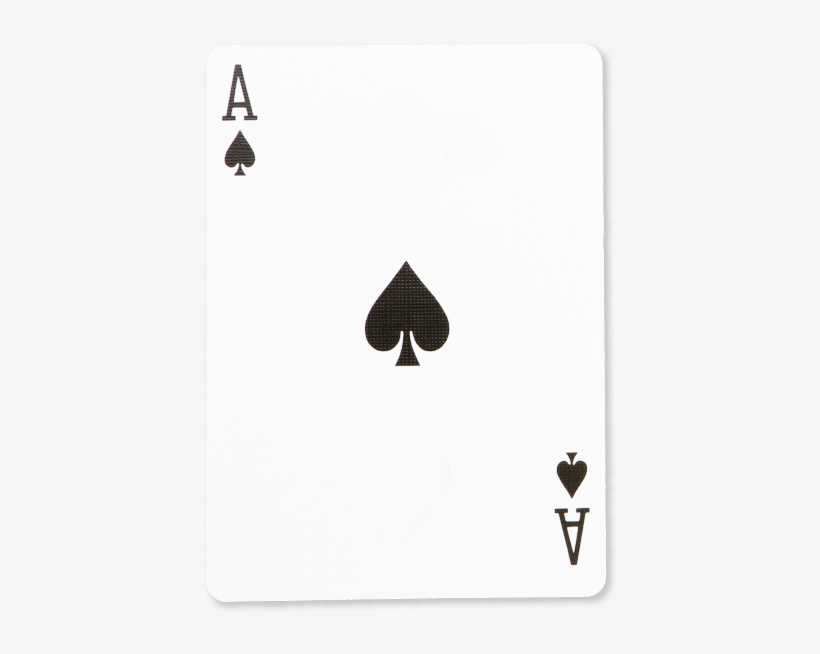 Ace Of Spades Playing Card - Ace Of Spades Bicycle, transparent png #1789436