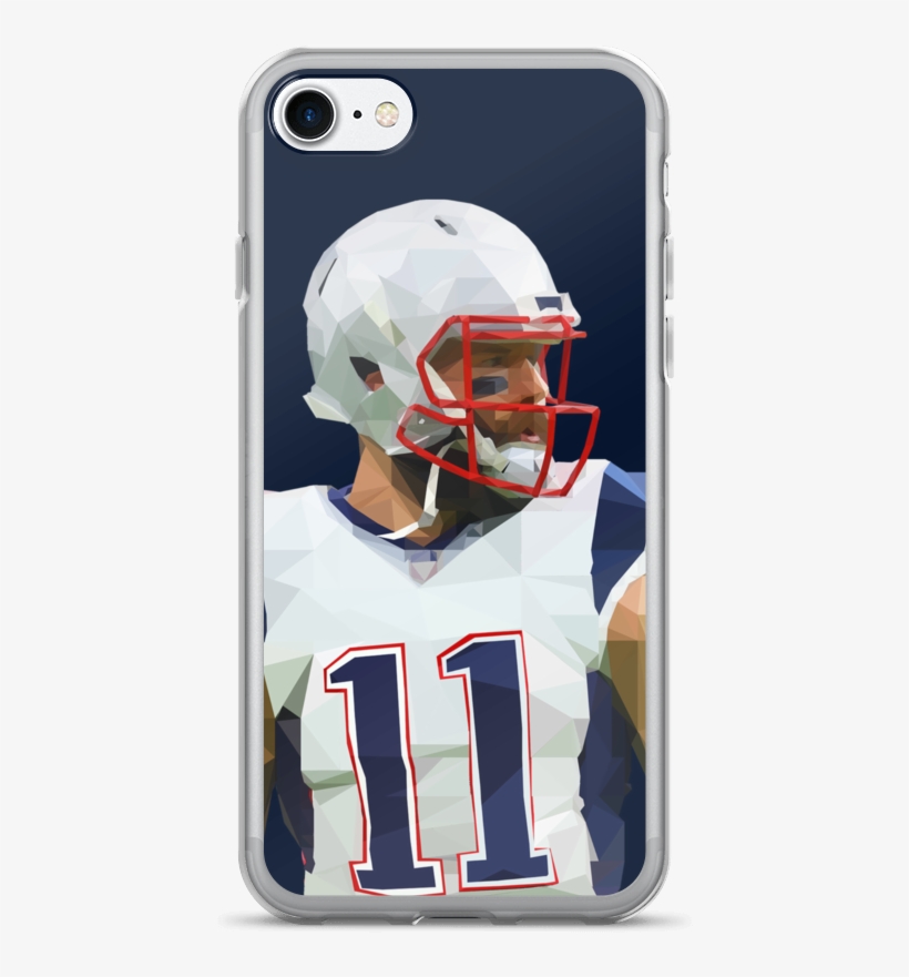 Back - Julian Edelman Phone Case Iphone 6, transparent png #1789459