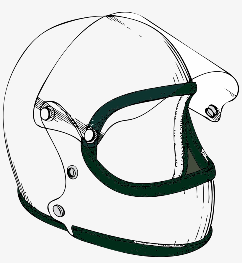 Patriots Helmet Clipart At Getdrawings - Motorcycle Helmet Clipart Black And White, transparent png #1789741