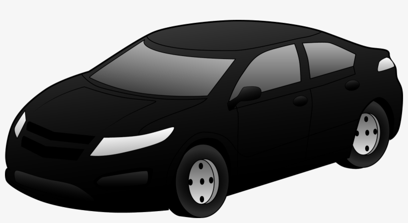 Hd - Black Car Clipart, transparent png #1789913