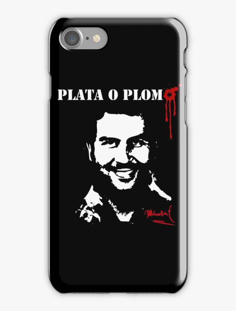 Pablo Escobar "plata O Plomo" Iphone 7 Snap Case Pablo - Plata O Plomo, transparent png #1790323