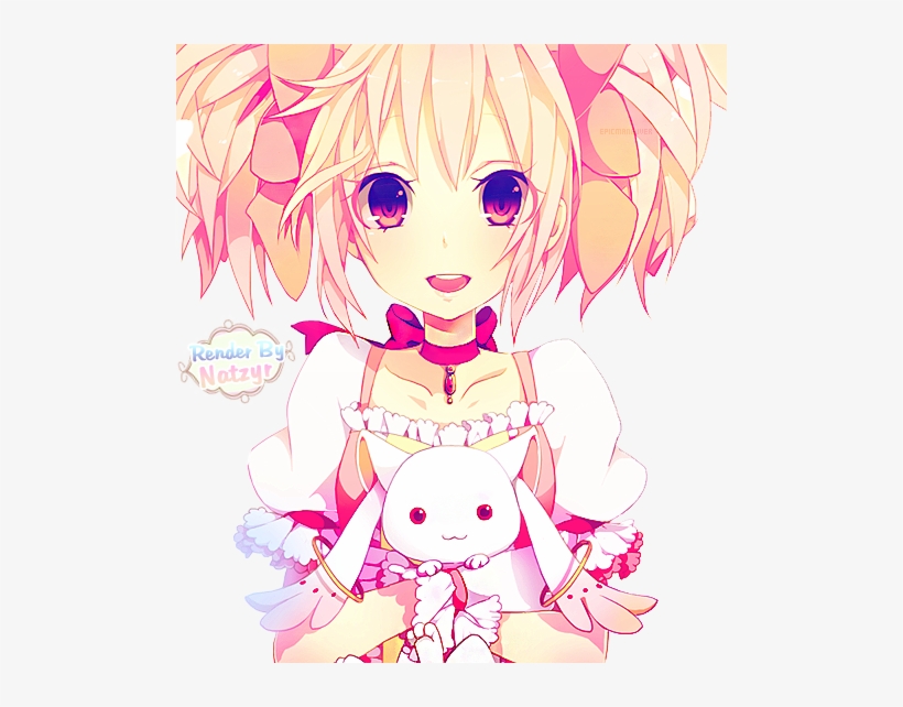 Anime, Kawaii, And Madoka Image - Anime Kawaii Madoka Magica, transparent png #1790516