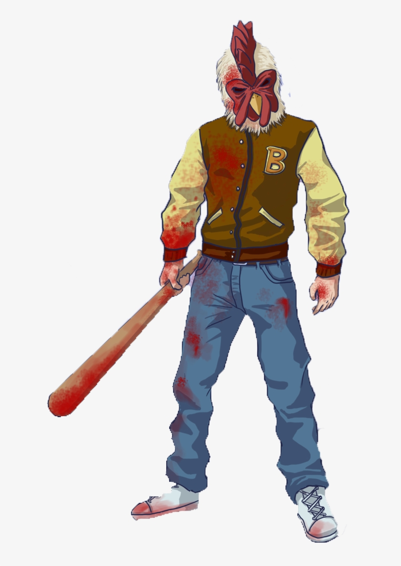 Richard - Hotline Miami (Art version) Minecraft Skin