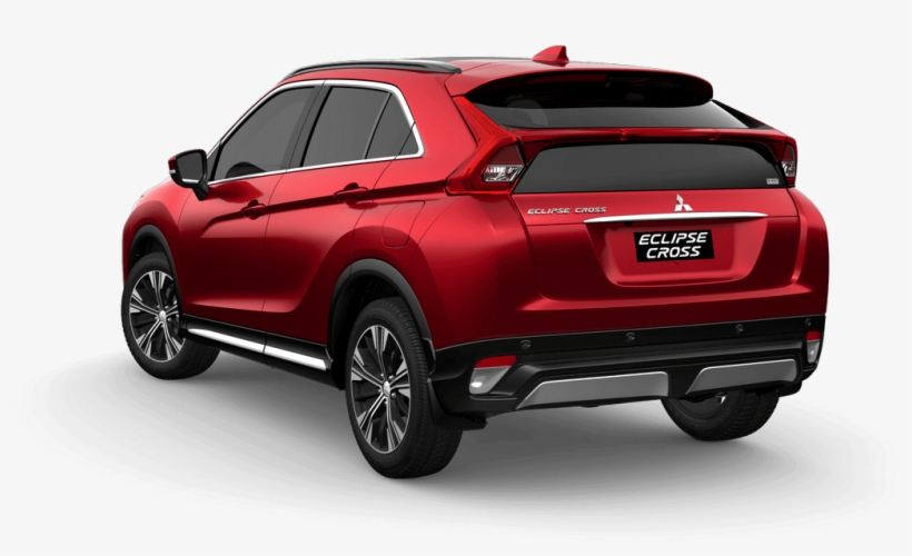 106kib, 1250x770, Eclipse Cross Exceed Rear - Black Mitsubishi Eclipse Cross, transparent png #1790636