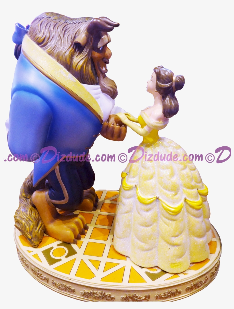 Beauty And The Beast ~ Disney Medium Big Figure - Beauty And The Beast, transparent png #1790795