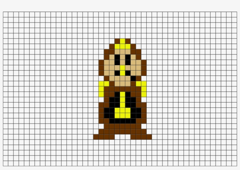 Pixel Art Beauty And The Beast, transparent png #1790837