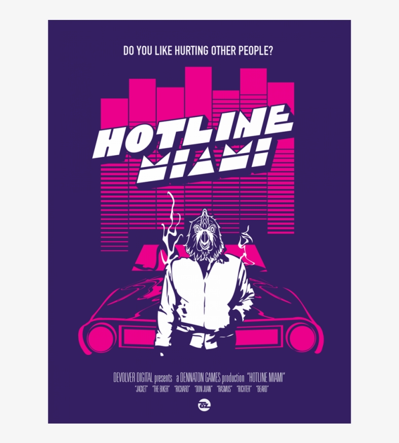Hotline Miami - Hotline Miami Wallpaper Iphone, transparent png #1791206