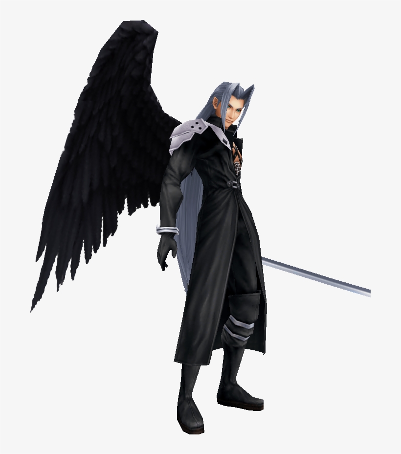 Sephiroth Ex Mode 3-2 Dff - Sephiroth Ex Mode Dissidia, transparent png #1791207