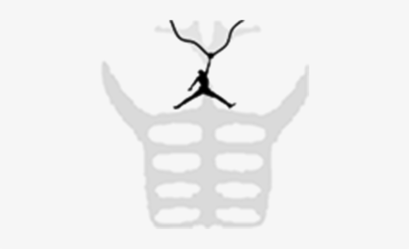 Michael Jordan Clipart Transparent - Six Pack Roblox T Shirt, transparent png #1791347