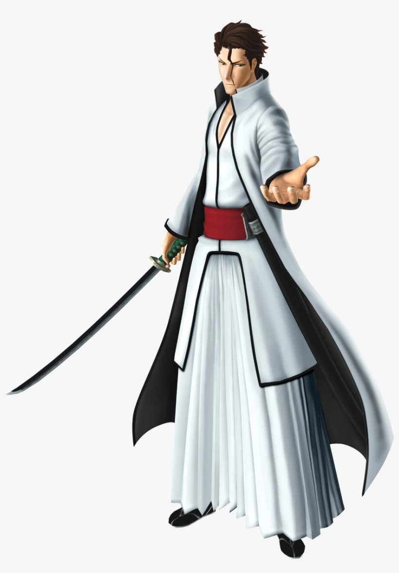 Sosuke Aizen - Japanese Anime Costume Men, transparent png #1791391