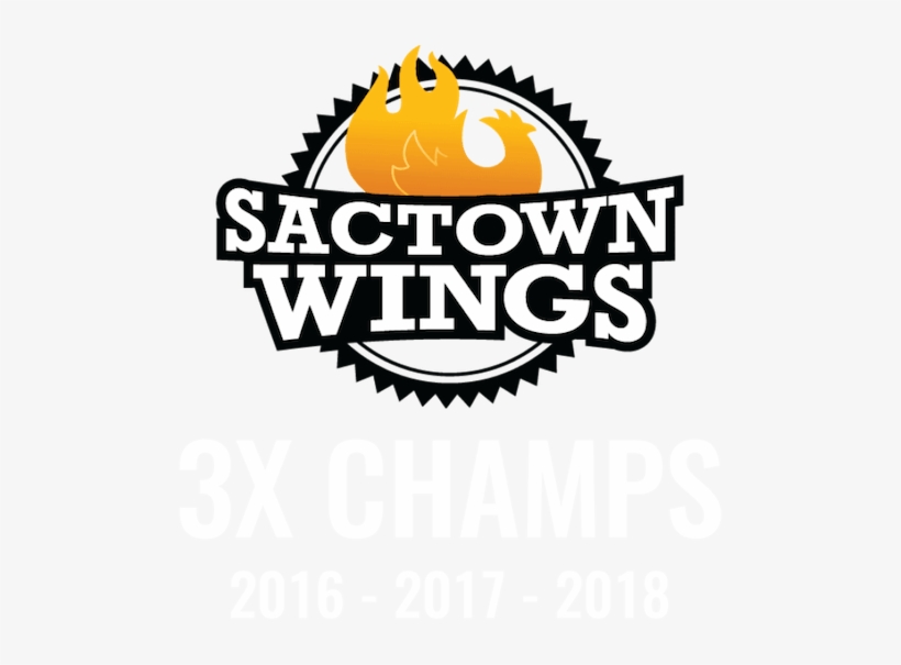 Sactown Wings Champion - Chicken Wings, transparent png #1791462