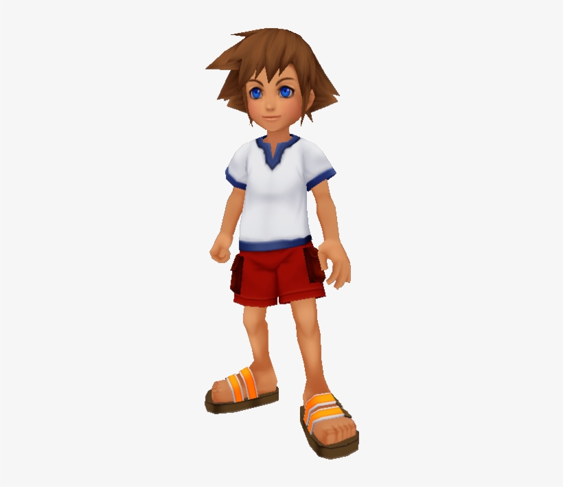 Riku From Kh 2 To Ddd Or Even Kairi From Kh 1 To Kh - Kingdom Hearts Birth By Sleep Sora, transparent png #1791698