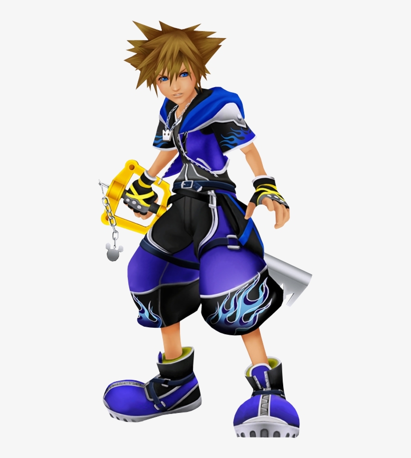 [ Img] - Kingdom Hearts 2 Sora Wisdom Form, transparent png #1791759