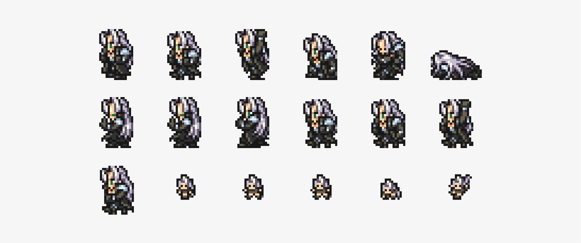 Overall Score - Final Fantasy 6 Locke Sprite, transparent png #1791923