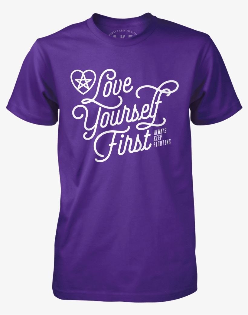 Always Keep Fighting T-shirts - Always Keep Fighting Heart, transparent png #1791949