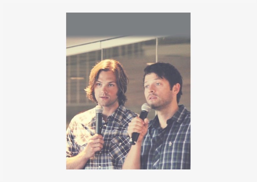 Jared Padalecki & Misha Collins वॉलपेपर Entitled Jm - Supernatural, transparent png #1791971