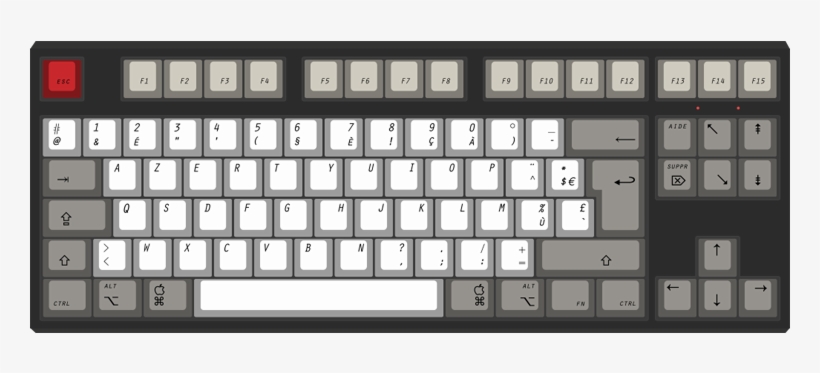 Png Keyboard Keys - Modded Ibm Model M, transparent png #1792022