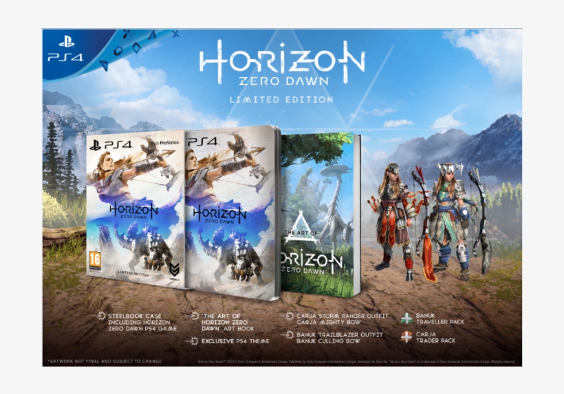 Ps4 Horizon Zero Dawn R3 - Horizon Zero Dawn Digital Deluxe Edition, transparent png #1792115