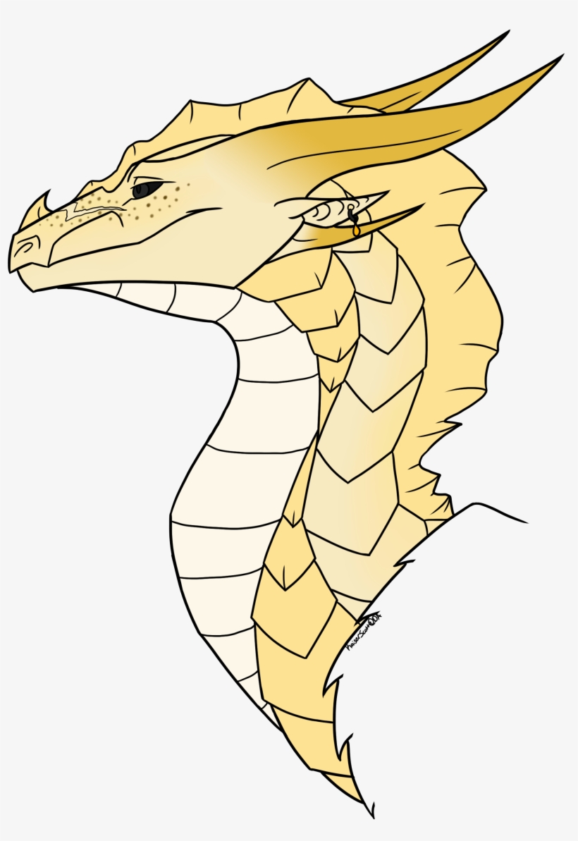 Wings Of Fire Sandwing Head, transparent png #1792119