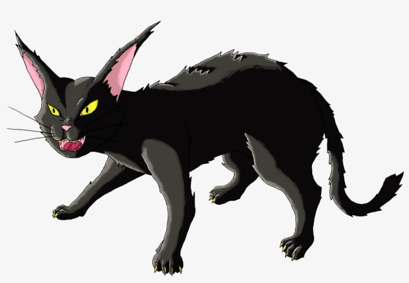 Angry Cat Png High-quality Image - Angry Cat Cartoon Png, transparent png #1792301