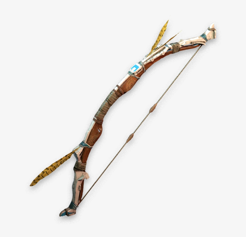 Svg Free Library Archery Drawing Base - Horizon Zero Dawn Hunter Bow, transparent png #1792415