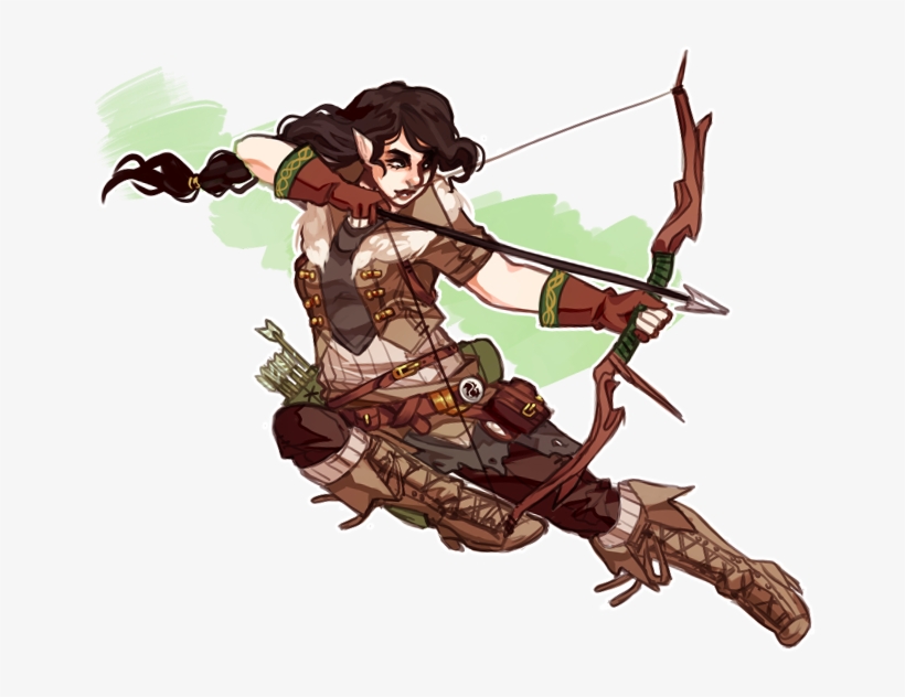 Another Jennoa By Chiickadee - Air Genasi Rangers, transparent png #1792662
