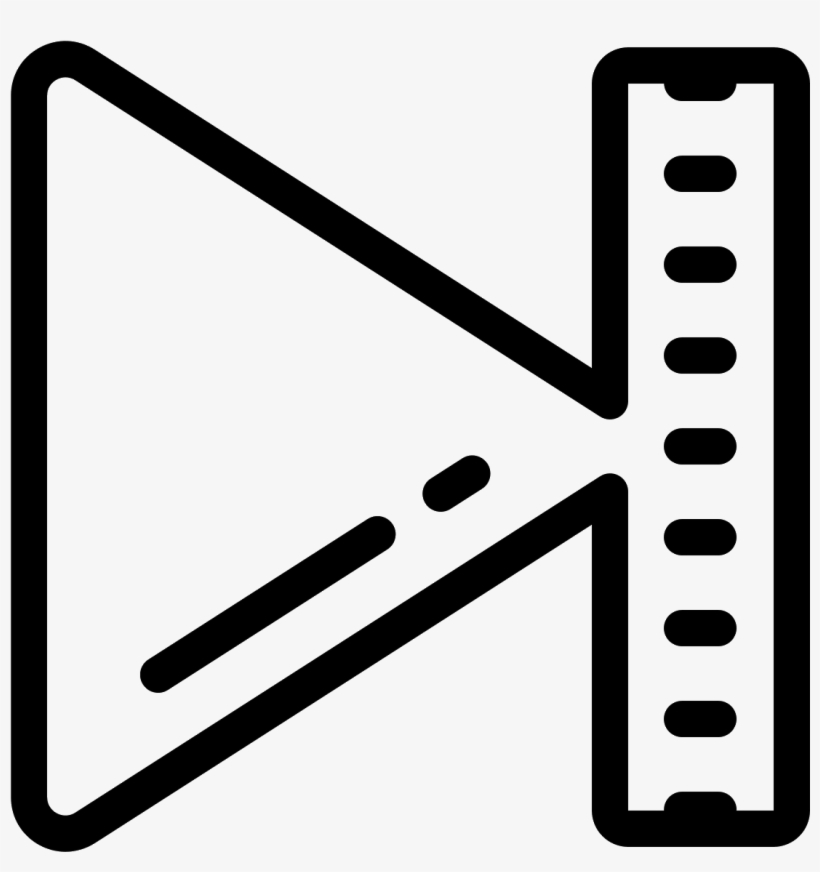 The Icon Shows A Button That Would Toggle A Video Player - Icon, transparent png #1792709