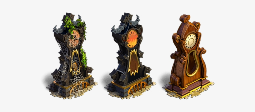 Grandfather Clock Stages - Clock, transparent png #1792733