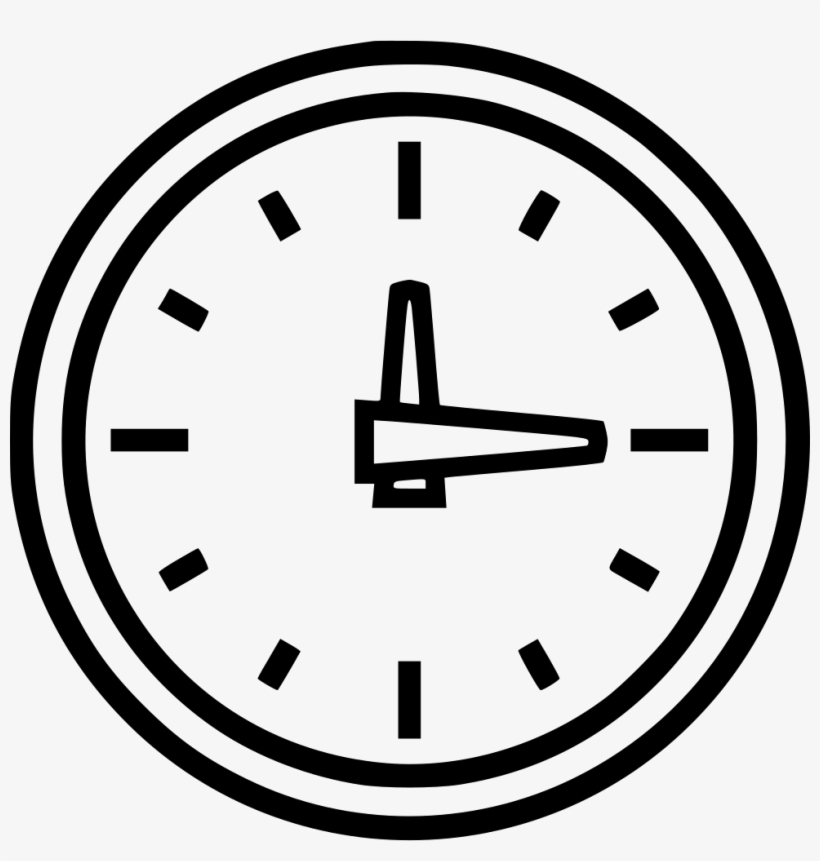 Wall Clock Svg Png Icon Free Download - Ad Villaviciosa De Odon, transparent png #1792827