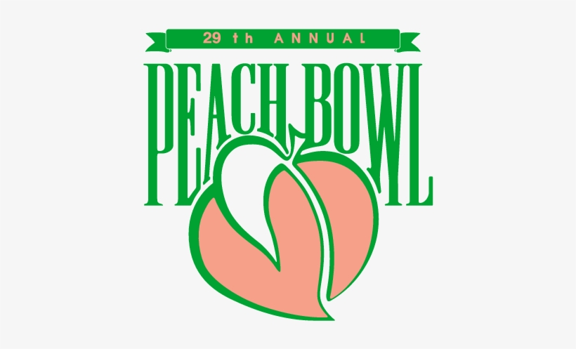 Report - Peach Bowl Old Logo, transparent png #1792874