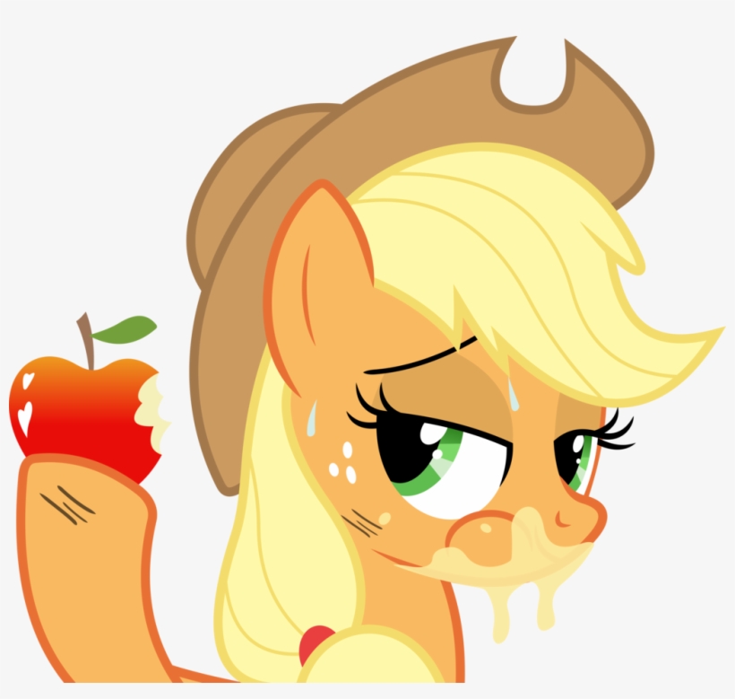 Applejack - Applejack Eats An Apple, transparent png #1793050