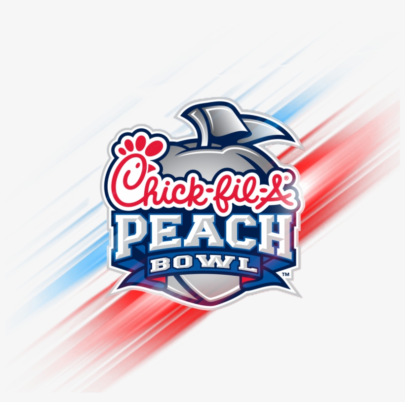 Chick Fil A Peach Bowl College Football Playoff Semifinal - Chick Fil A Peach Bowl Logo, transparent png #1793167