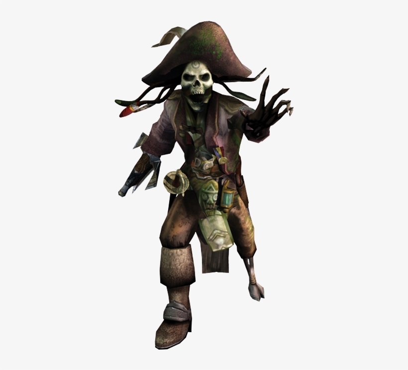 Jolly Roger-standing Reach - Potc Online Jolly Roger, transparent png #1793354
