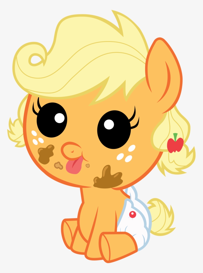 Pilot231, Babyjack, Cute, Diaper, Dirty, Foal, - My Little Pony Baby Lyra Heartstrings, transparent png #1793472