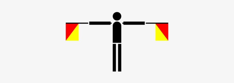 International Maritime Signal Flags Flag Semaphore - Semaphore Romeo, transparent png #1793787