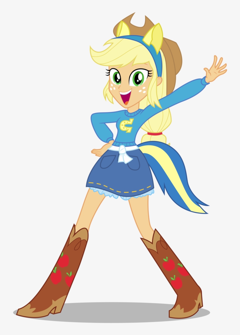 My Little Pony - Mlp Applejack Eg Cafeteria, transparent png #1793970