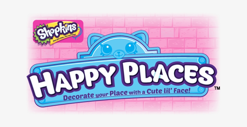 Happy Places Logo - Shopkins Happy Places Logo, transparent png #1794058