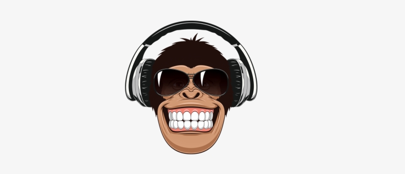 Funny Monkey Face Cartoon, transparent png #1794109