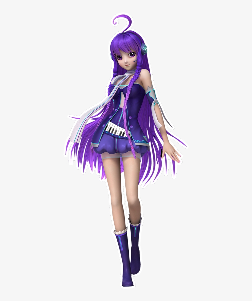 Violet Musical Girl - Violet Vocaloid, transparent png #1794136