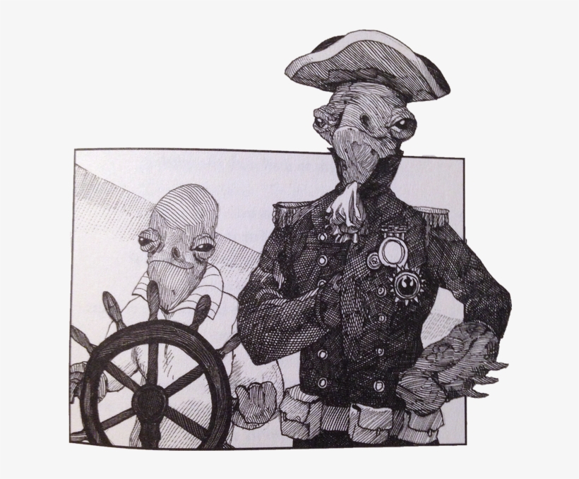 Admiral Ackbar - William Shakespeare's The Jedi Doth Return, transparent png #1794479