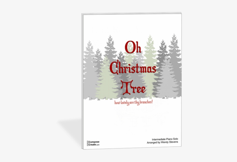 The First Noel, Oh Christmas Tree Intermediate Piano - Art Print: Forest Day By Kimberly Allen : 18x6in, transparent png #1795006