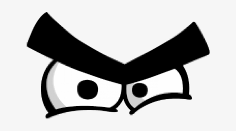Angry Eyes Cartoon Png, transparent png #1795144