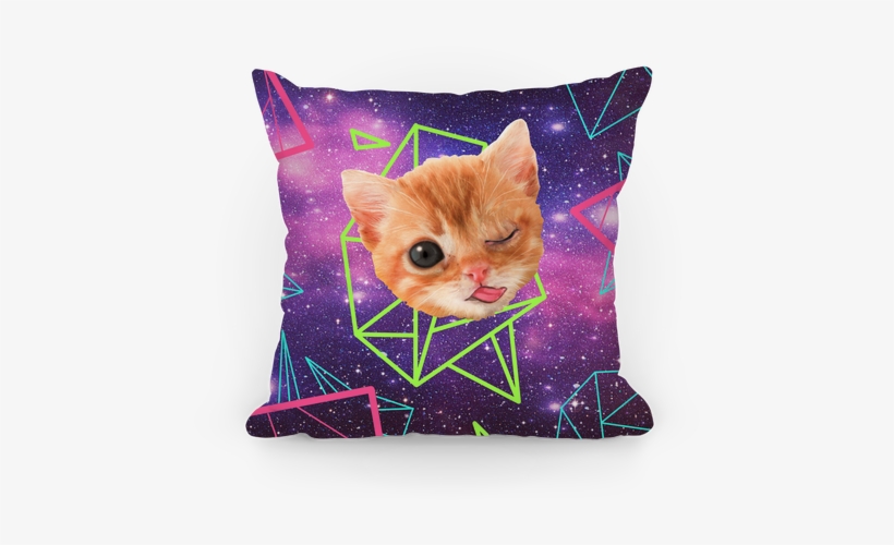 Miley Cat Head Pillow - Miley Cat Head Tote Bag: Funny Tote Bag From Lookhuman., transparent png #1795232
