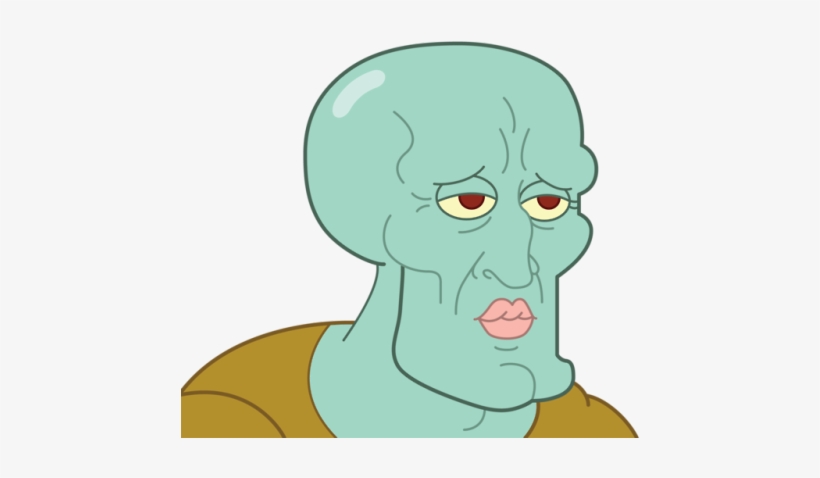 H A N D S O M E S Q U I D W A R D H D - Cartoon, transparent png #1795626