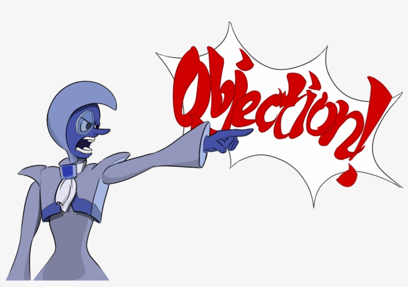Court Clipart Objection - Steven Universe Ace Attorney, transparent png #1795850