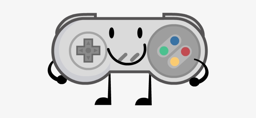 Controller Clipart Snes Controller - Cartoon Snes Controller, transparent png #1795882