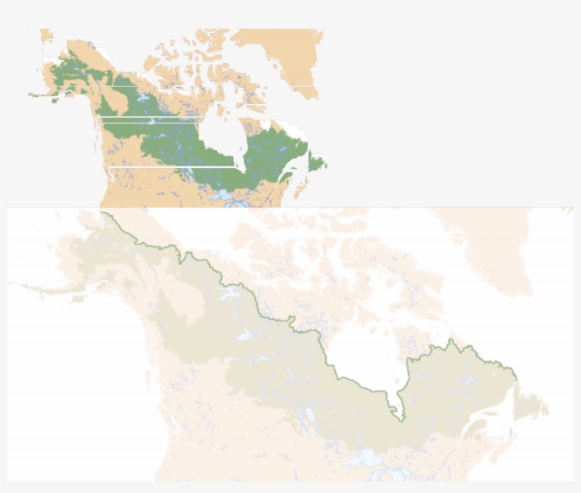 There Is Evidence That The Treeline Once Extended Well - Map, transparent png #1796137